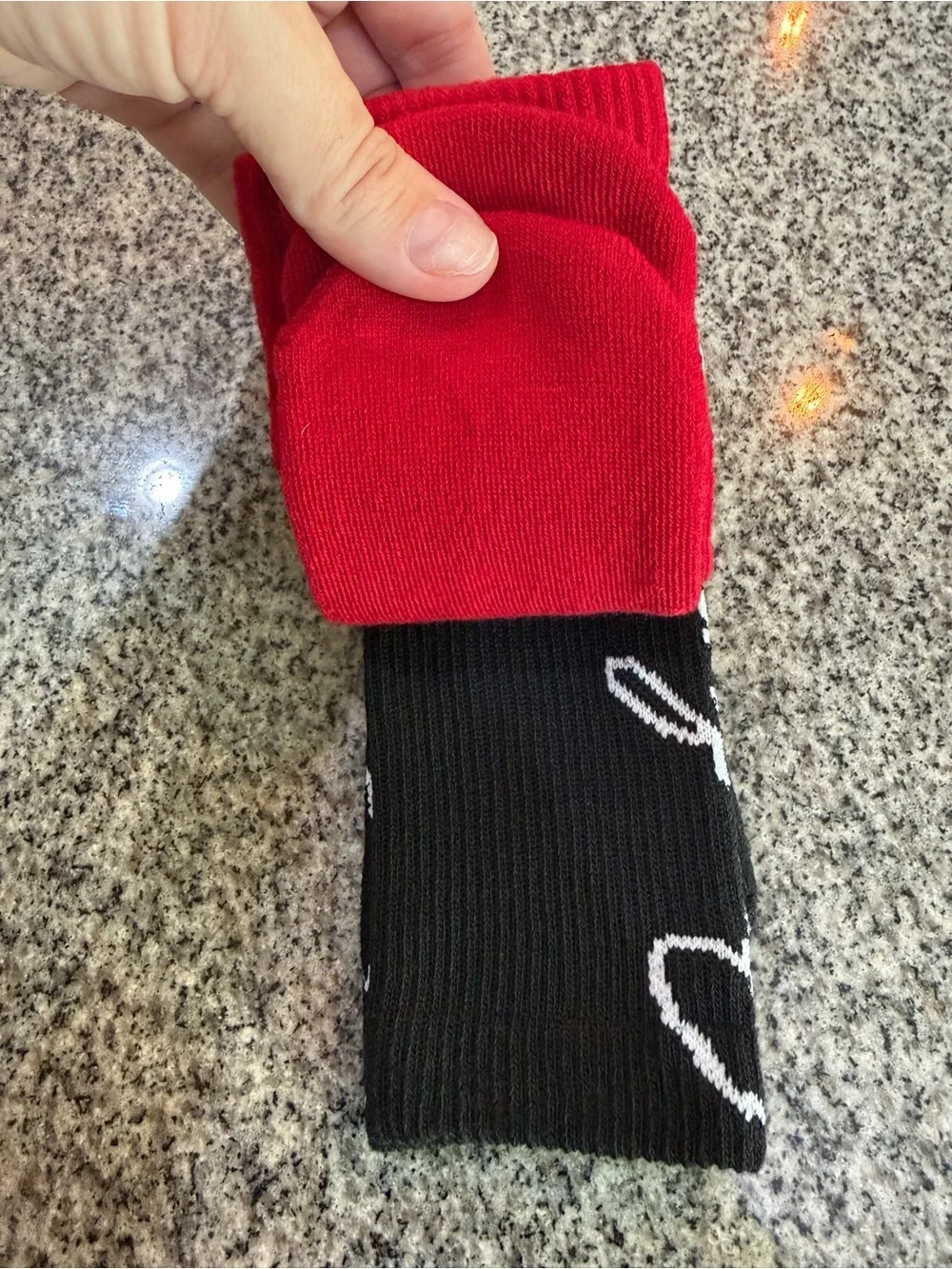 Jordan Dri-FIT Red Micro Crew Socks - 2 Pack 5-7 yrs NWT